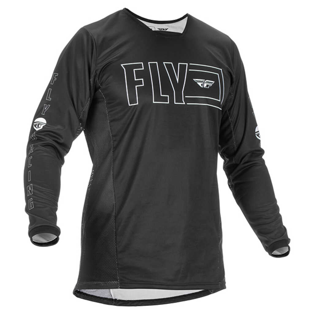 Fly Racing Mens 2022 Evolution MX  Jersey Red/Grey