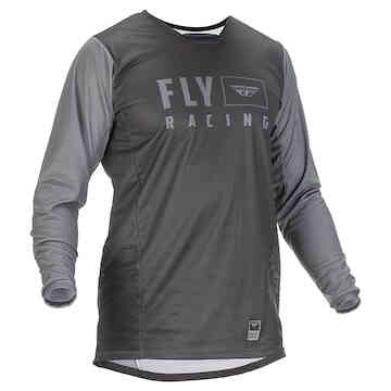 Fly Racing Mens 2022 Evolution MX  Jersey Red/Grey