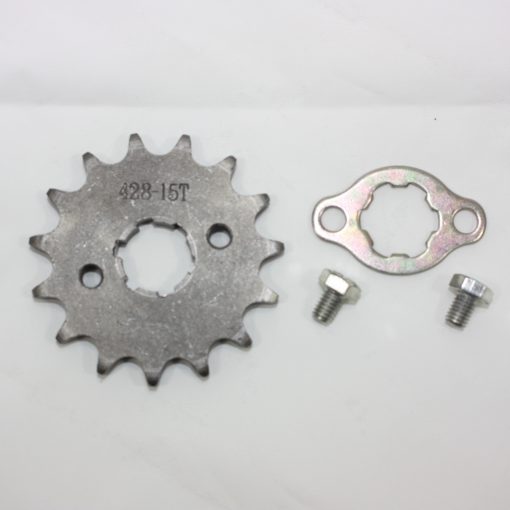 15T Teeth 20mm 428 Chain Front Sprocket Cog PIT TRAIL QUAD DIRT BIKE ATV BUGGY