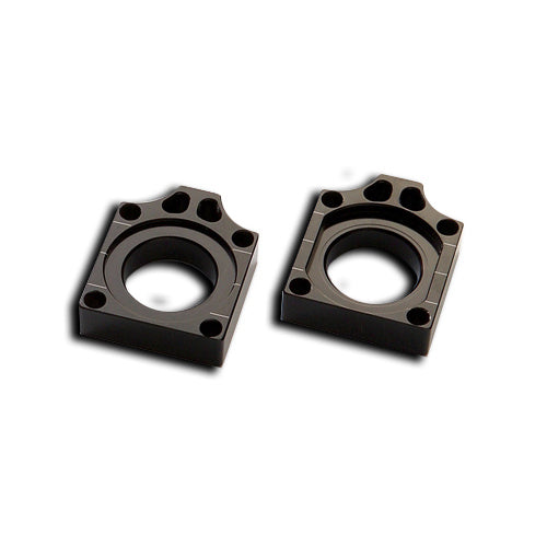 AXLE BLOCK RMZ 04-22 / RMZ450 05-22 KX250F04-16 / KX450F 08-15 BLACK