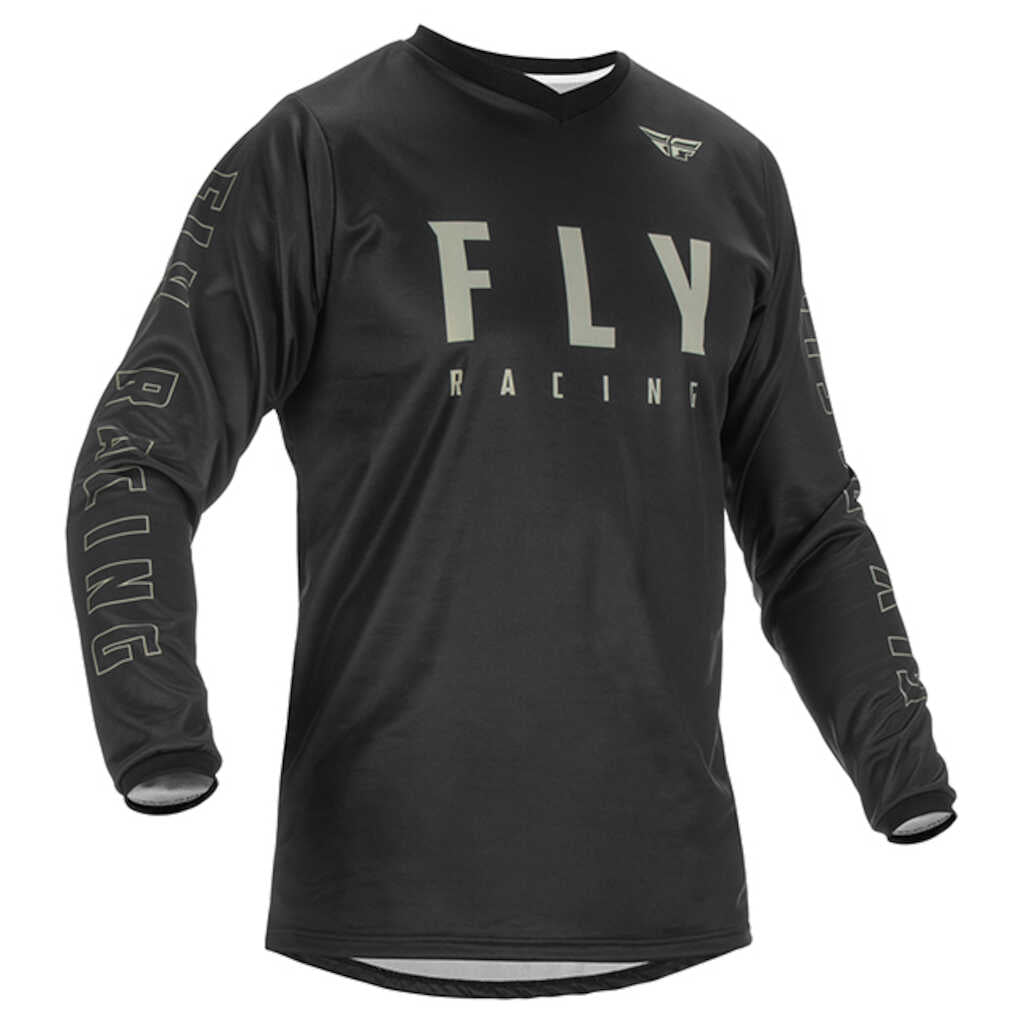 Fly Racing Mens 2022 Evolution MX  Jersey Red/Grey