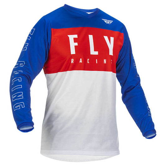 Fly Racing Mens 2022 Evolution MX  Jersey Red/Grey