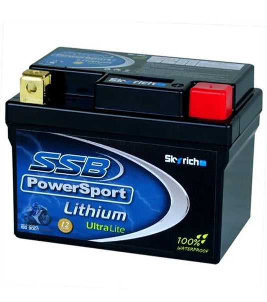 SSB POWERSPORT LITHIUM ULTRALITE 12V BATTERY (4-LFP5L-BS)