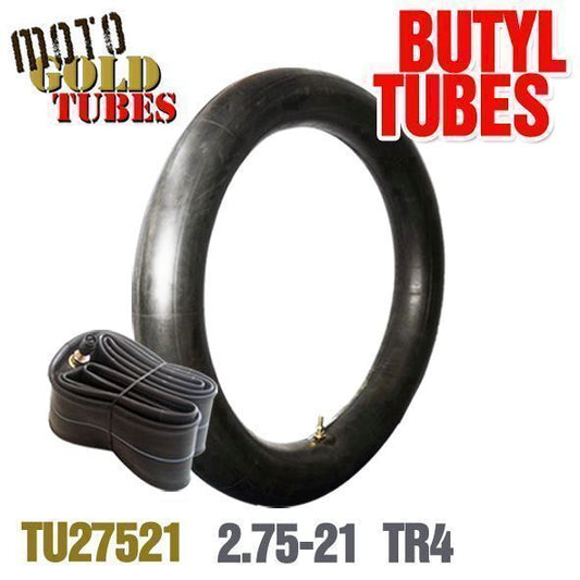 TU27521 - TUBE MOTORCYCLE BUTYL 2.75-21 TR4