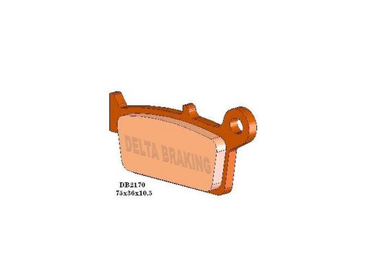 DELTA BRAKING BRAKE PADS DB2170 MX-D