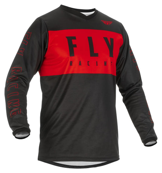 Fly Racing Mens 2022 Evolution MX  Jersey Red/Grey