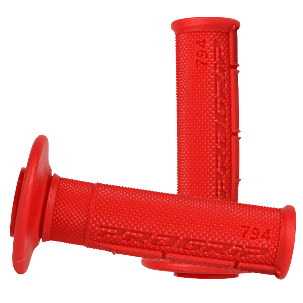 Progrip Red Single Density 794 Half Waffle Grip