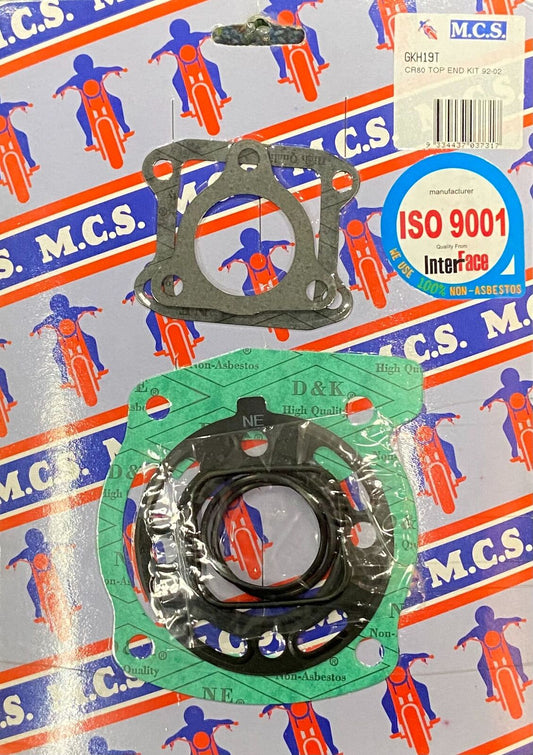 GKH19T-HONDA CR80/85 92-07 TOP END GASKET KIT