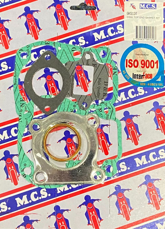 GKS13T-SUZUKI DS80 TOP END GASKET KIT