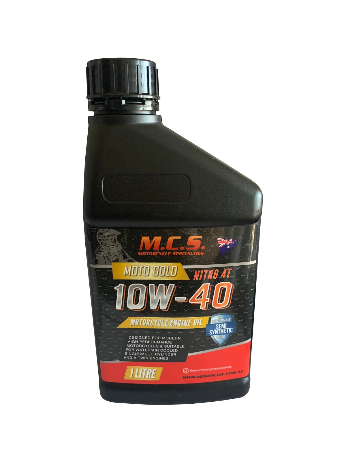 MGOS1 ~ 4T10W-40 SEMI SYNTHETIC 1 LITRE