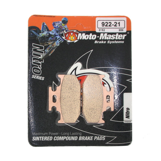 MOTO-MASTER KAWASAKI / SUZUKI / YAMAHA NITRO SERIES REAR BRAKE PADS