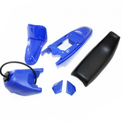 BLUE Plastic Fender Fairing Seat Fuel Tank Yamaha PEEWEE PW50 PY50 50 DIRT BIKE