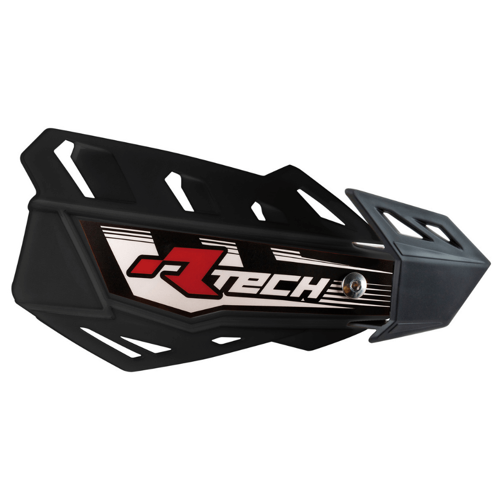 Rtech Black FLX MX Handguards - Includes Mounting Kit