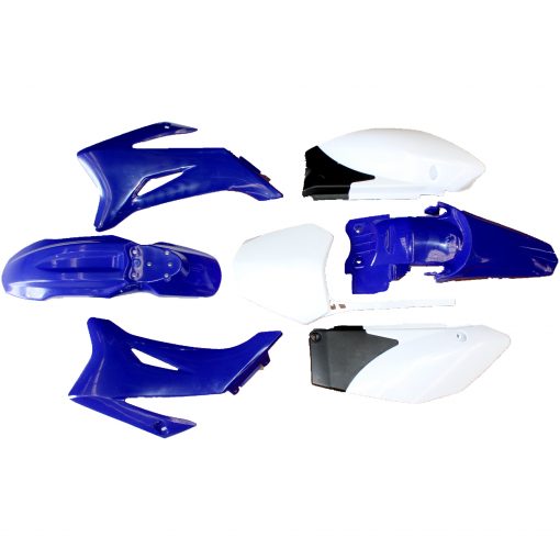 BLUE Plastics Guard Fairing Fender Kit TTR110 Style 140c 150cc PIT PRO Dirt Bike