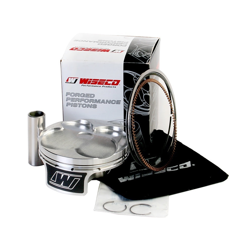 Wiseco Motorcycle Off Road, 4 Stroke Piston, Shelf Stock - Suzuki 2010 RMZ250 4vp Domed 13.4:1 CR (77mm)