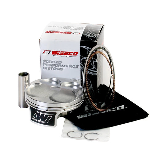 Wiseco Motorcycle Off Road, 4 Stroke Piston, Shelf Stock - Suzuki 2010 RMZ250 4vp Domed 13.4:1 CR (77mm)