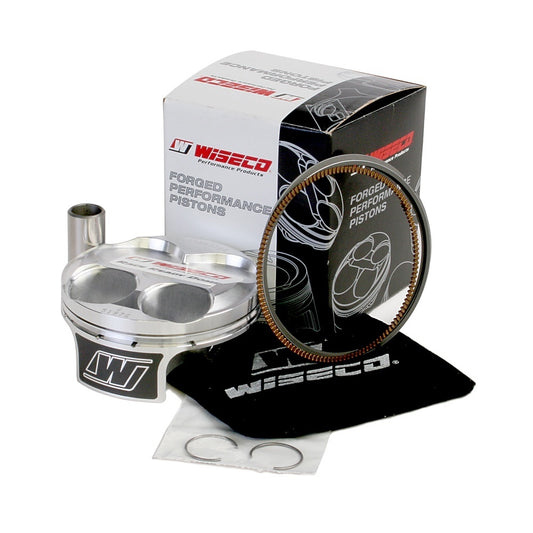 Wiseco Motorcycle Off Road, 4 Stroke Piston, Shelf Stock - Suzuki 2010 RMZ250 4vp Domed 13.7:1 CR  (77mm)